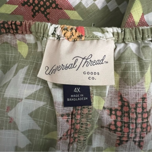 NWT Universal Thread Quilt Printed Boho Maxi Dress - Picture 12 of 13